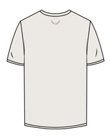 The Mens Tee - Bone - Renew - Left Chest & Back Neckline Half-Rounded - Tone on Tone