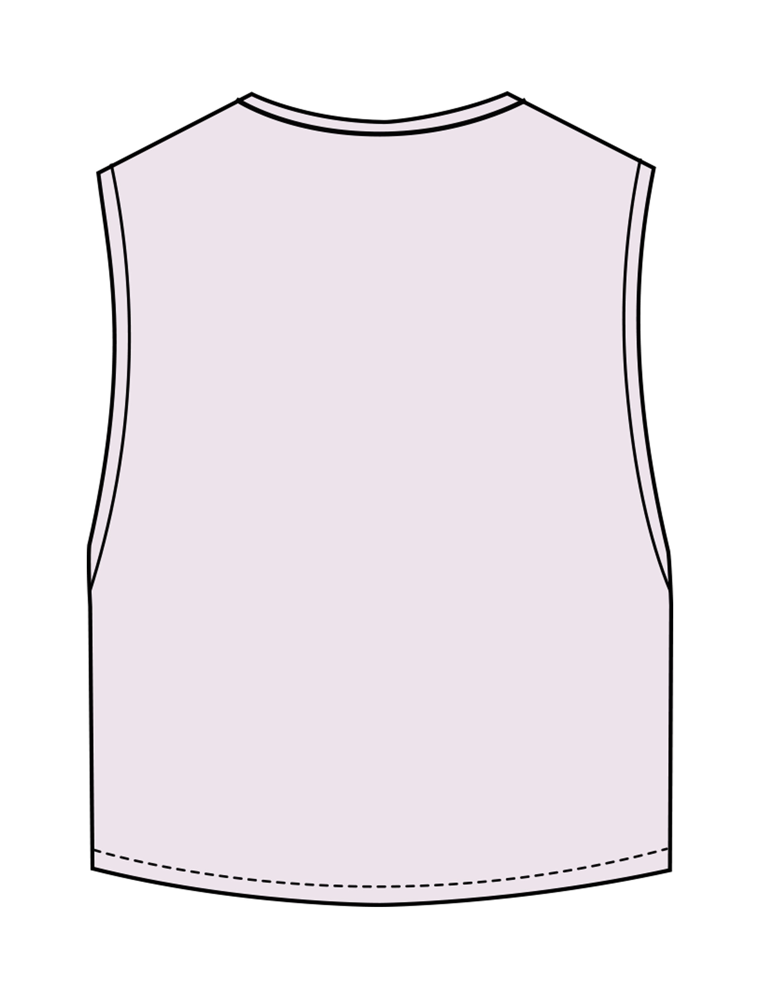 The Crop Muscle Tank - Orchid - Ignite Barre & Fitness - Center Chest Stacked - Printed - Black