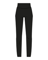 The Basic Legging - Black - Kekel - Center Back Waistline - Printed - White