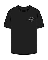 The Mens Tee - Black - Blissful Bond - Left Chest Round - Back Full Center - Printed - Full Color