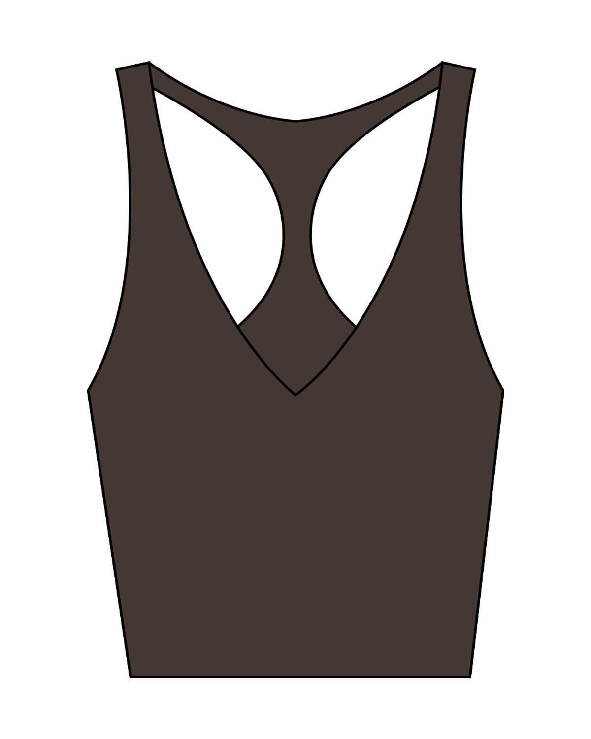 Motivate Movement Racer Tank - Cafe
