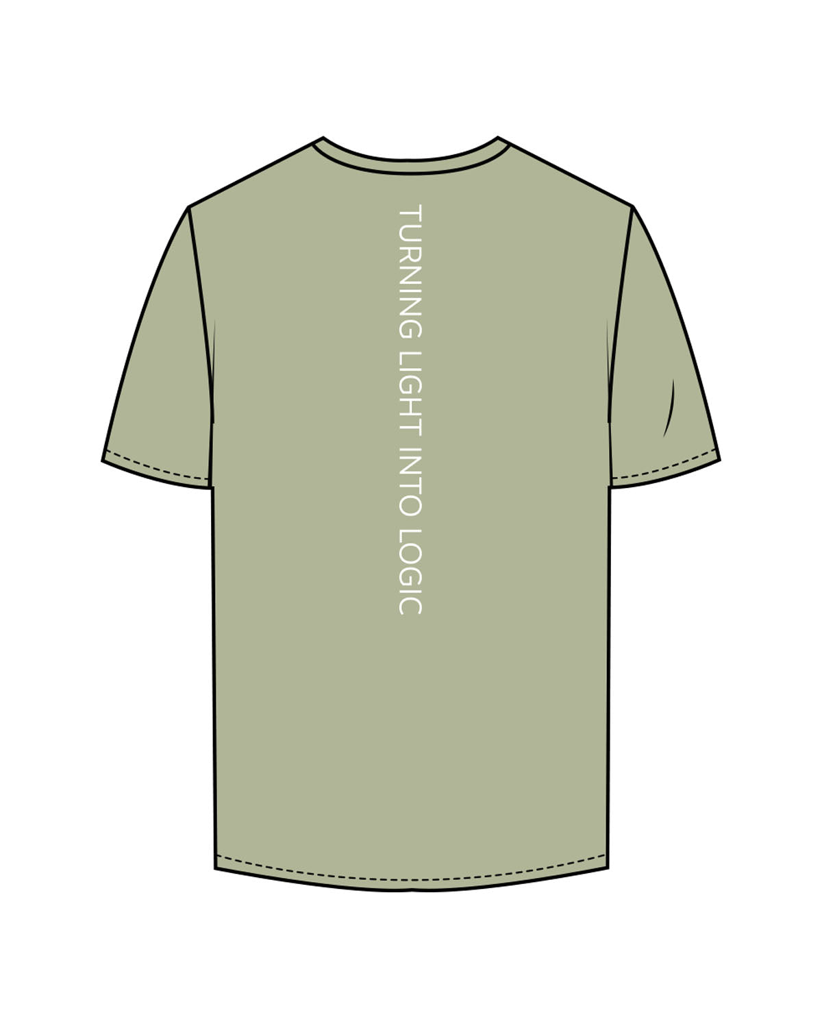 The Mens Tee - Pistachio - Palomino Labs - Center Chest & Center Back - Printed - Full Color