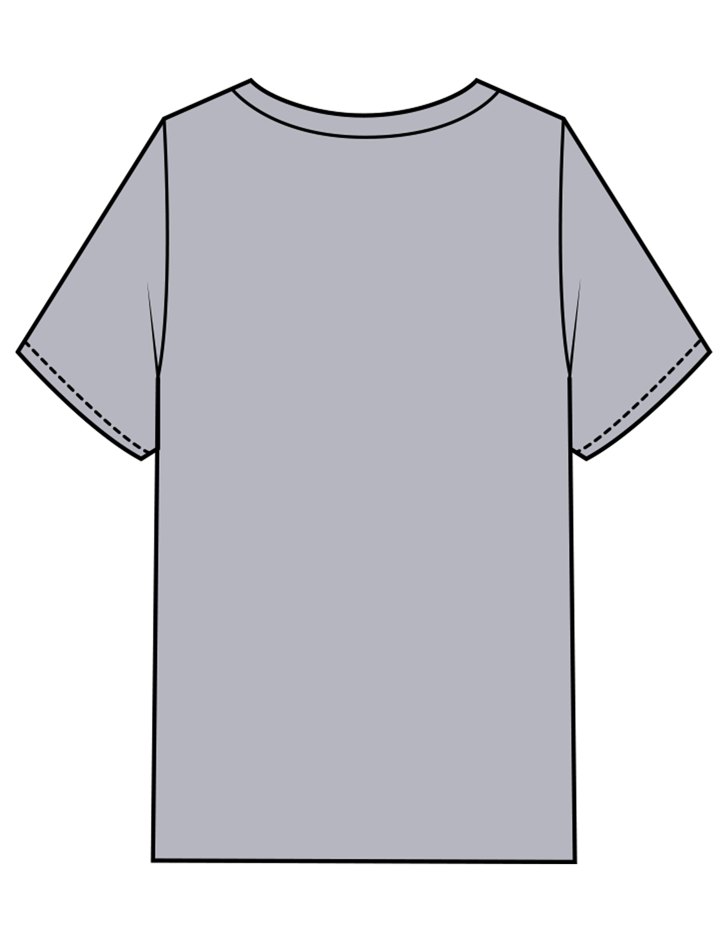 The Mens Heavyweight Tee - Heather - 1800-SF - Center Chest - Printed - Black