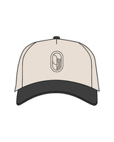 The Canvas Cap - Natural / Coal - Bruehl - Center - Icon - Charcoal