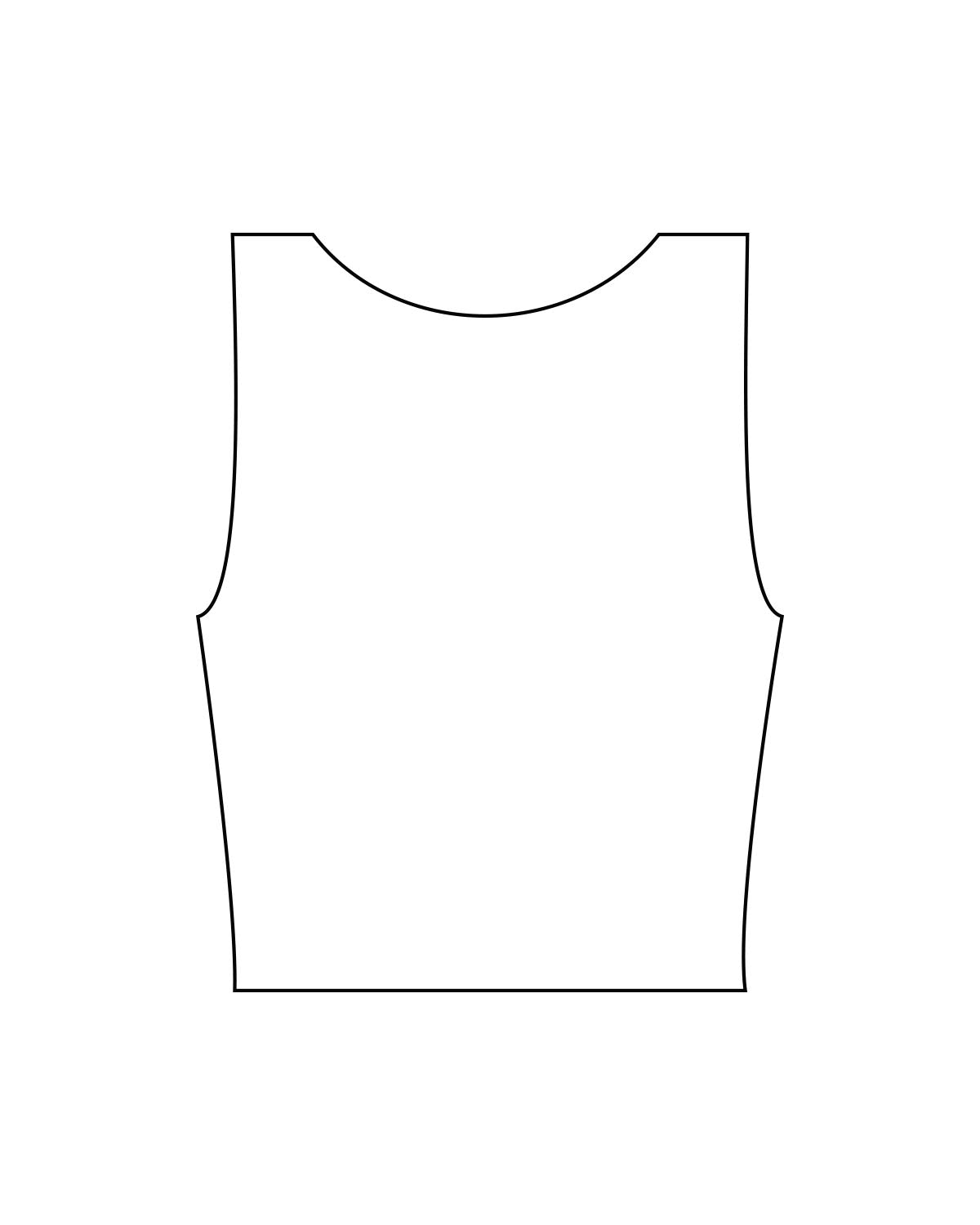 The Square Neck Tank - White - Lagree Tahoe - Center Chest - WineGlass - Printed - Green