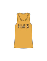 The Womens Full Length Tank - Gold - EVERCORE  - Center Chest - Printed - Full Color