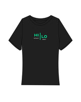 The Baby Tee - Black - Hilo - Center Chest - Full Color