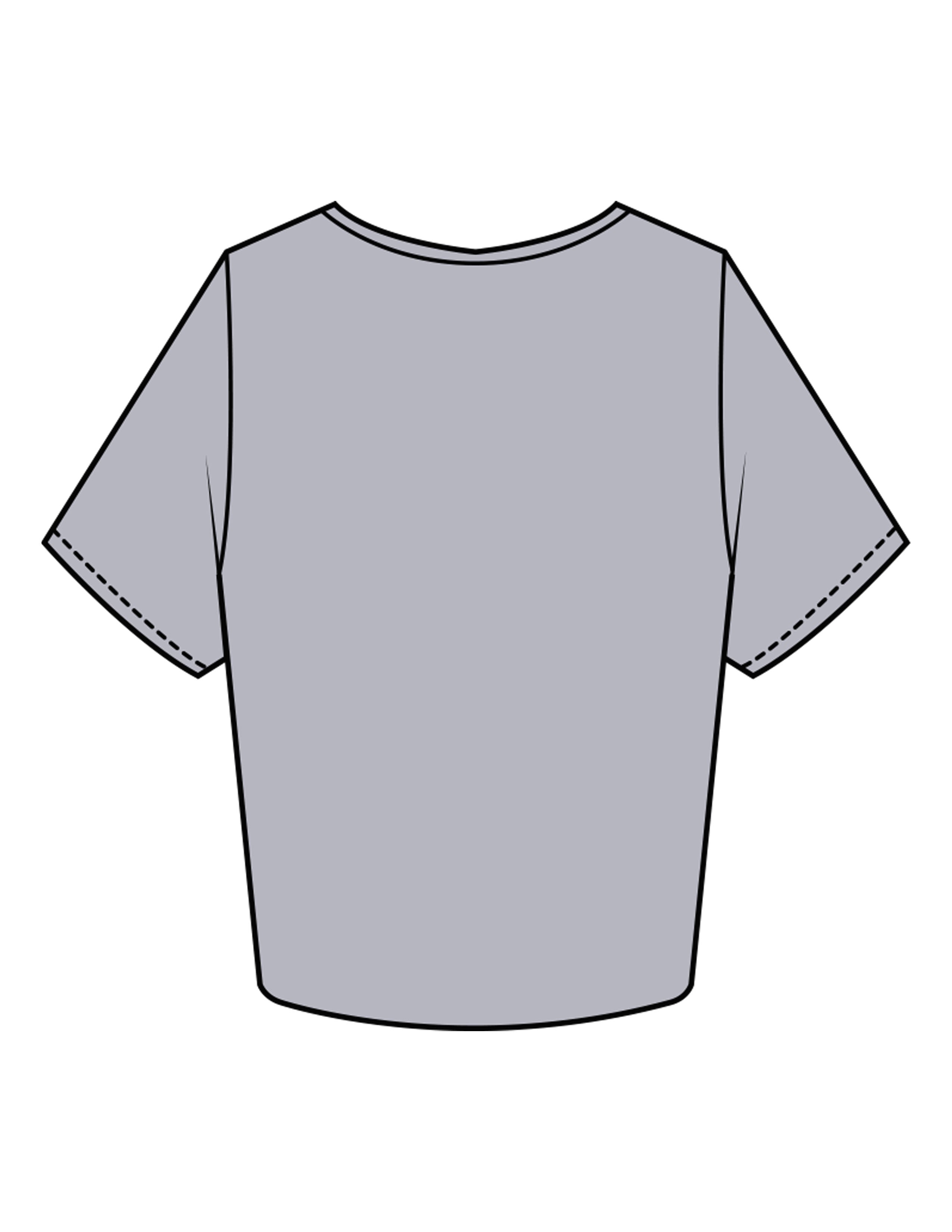 The Crop Tee - Heather - Fase Lagree - Left Chest & Left Sleeve - Printed - Charcoal