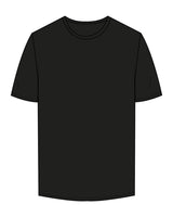 The Mens Tee - Black - Pulse 712 - Full Back - Printed - Full Color