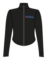 The 3/4 Crop Zip Jacket - Black - Reiner Pump Systems - Left Chest - Printed - Full Color