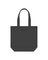 The Promo Tote Bag - Charcoal - Platinum Pilates - Upper Body - Printed - Tone on Tone
