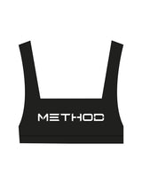 The Box Cut Bra - Black - TML - Center Chest & Center Back - Printed - White