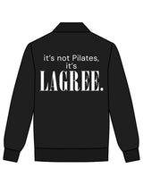 The Mens Bomber Jacket - Black - Studio 205 - Left Chest "205" & Back Stacked - Printed - White