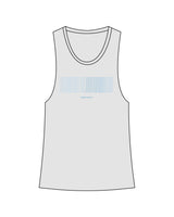 The Womens Full Length Tank - Heather - Instaphysiques - Center Chest Stacked - Full Color