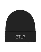 The Beanie - Asphalt Heather - BTLR - Center Brim - Embroidered - White