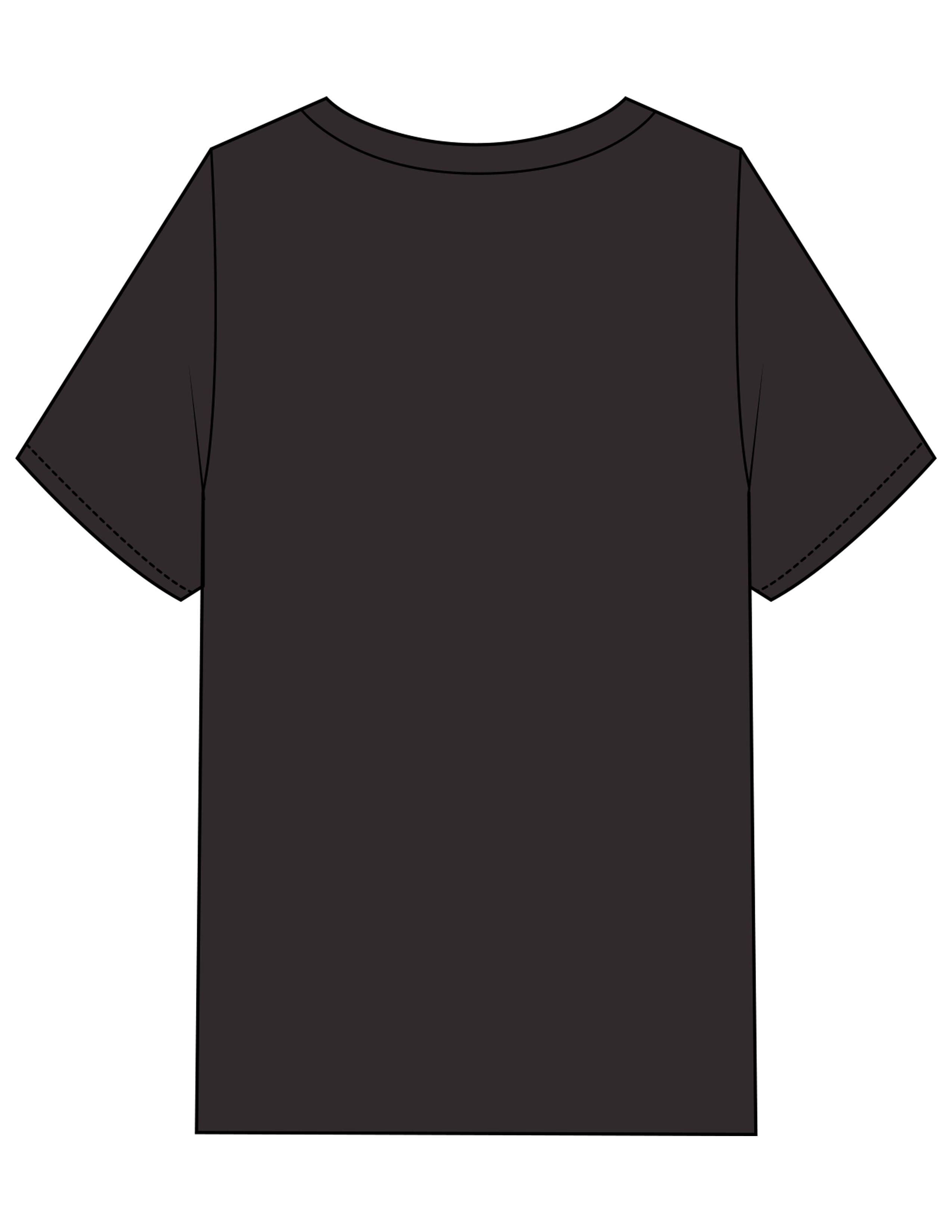The Mens Heavyweight Tee - Washed Black - Honey Hive NB - Center Chest Hexagon - Embroidered - Off White