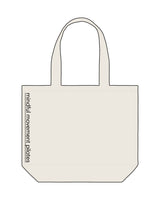 The Tote Bag - Natural - Mindful Movement - Right Side Lined - Black