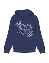 The Mens Hoodie - Cobalt - Activate House - Center Chest Stacked & Full Back - Printed - Powder