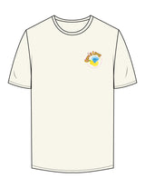 The Mens Tee - Off White - Core Allure Pilates - Left Chest & Back Image - Printed - Full Color