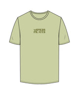 The Mens Tee - Citrus - NSpiers - Center Chest Stacked - Printed - Tone on Tone