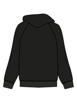 The Mens Hoodie - Black - JL Marketing - Left Chest - Printed - Off White