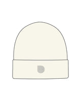 The Beanie - Off White - Drench - Center Brim - Embroidered - Black