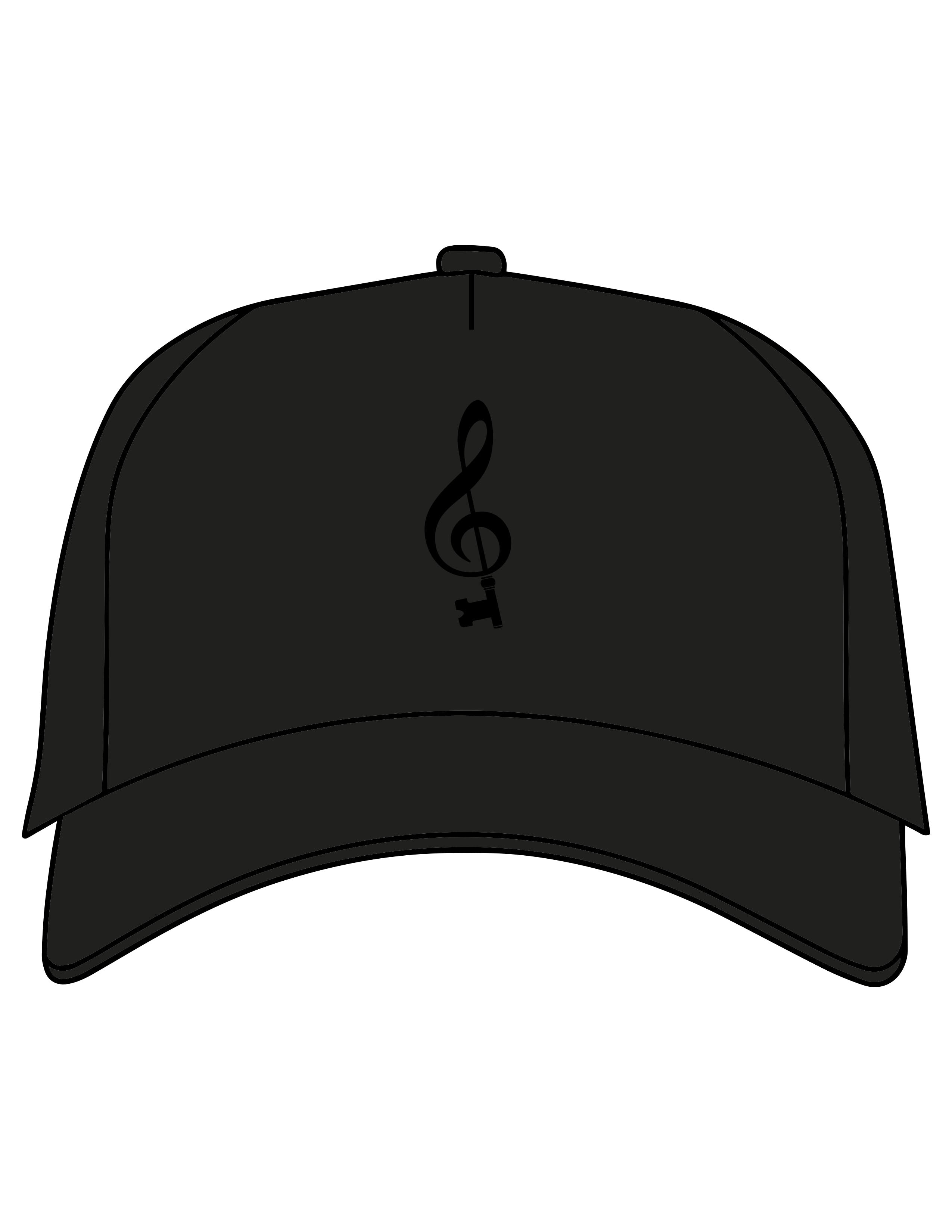 The Trucker Hat - Black - SOUL YOGA - Center Crown - EMB - Tone on Tone