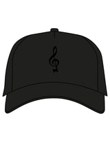 The Trucker Hat - Black - SOUL YOGA - Center Crown - EMB - Tone on Tone