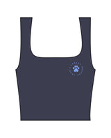 The Square Neck Tank - Navy - LLR - Left Chest - Printed - Full Color