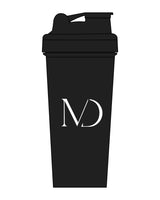 The Shaker Bottle - Black - Masters Division - Center - White