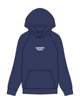 The Mens Hoodie - Cobalt - Activate House - Center Chest Stacked & Full Back - Printed - Powder