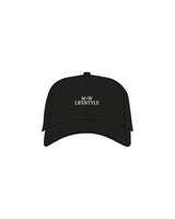 The Dad Hat - Black - Mega Well - Center Crown - Embroidered - White