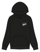 The Mens Hoodie - Black - Elevate Training - Left Chest & Back Stacked - Printed - Off White