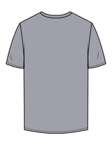 The Mens Tee - Heather - Game Changer - Chest Stacked - Printed - White