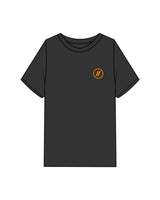 The Mens Heavyweight Tee - Washed Black - Blenders - Left Chest & Back "AUSTIN" - Printed - Full Color