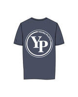 The Womens Tee - Petrol - YP - Left Chest & Back Center - White