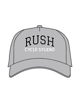 The Canvas Cap - Storm - Rush Cycle Studio - Center Crown Stacked - Printed - Full Color