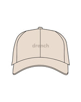 The Dad Hat - Stone - Drench - Center Crown - Embroidered - Tone on Tone
