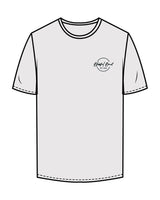 The Mens Tee - Bone - Blissful Bond - Left Chest Round - Back Full Center - Printed - Full Color