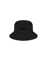The Bucket Hat - Black - Moov Seattle - Center Crown - Embroidered - Tone on Tone