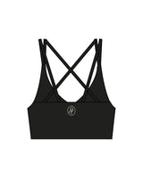 The Strappy Bra - Black - Onyx & Ivory - Left Chest & Center Back - Printed - Off White