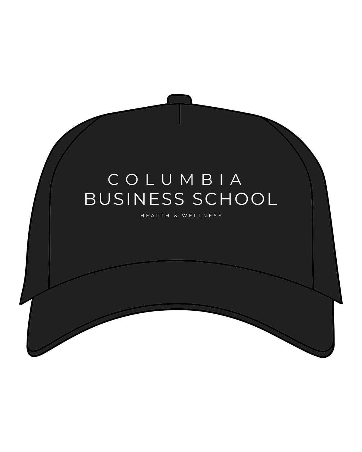 The Foam Trucker - Black - CBS - Center Stacked - White