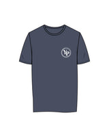 The Womens Tee - Petrol - YP - Left Chest & Back Center - White
