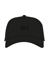 The Canvas Cap - Black - Refined Movement - Center Crown "RM" - Printed - Black