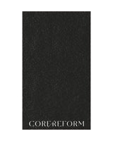 The Gym Towel - Black - CORE REFORM - Bottom "CORE REFORM " Logo - Embroidered - White