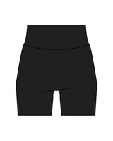 The Basic Short - Black - Studio 205 - Back Waist - Printed - White