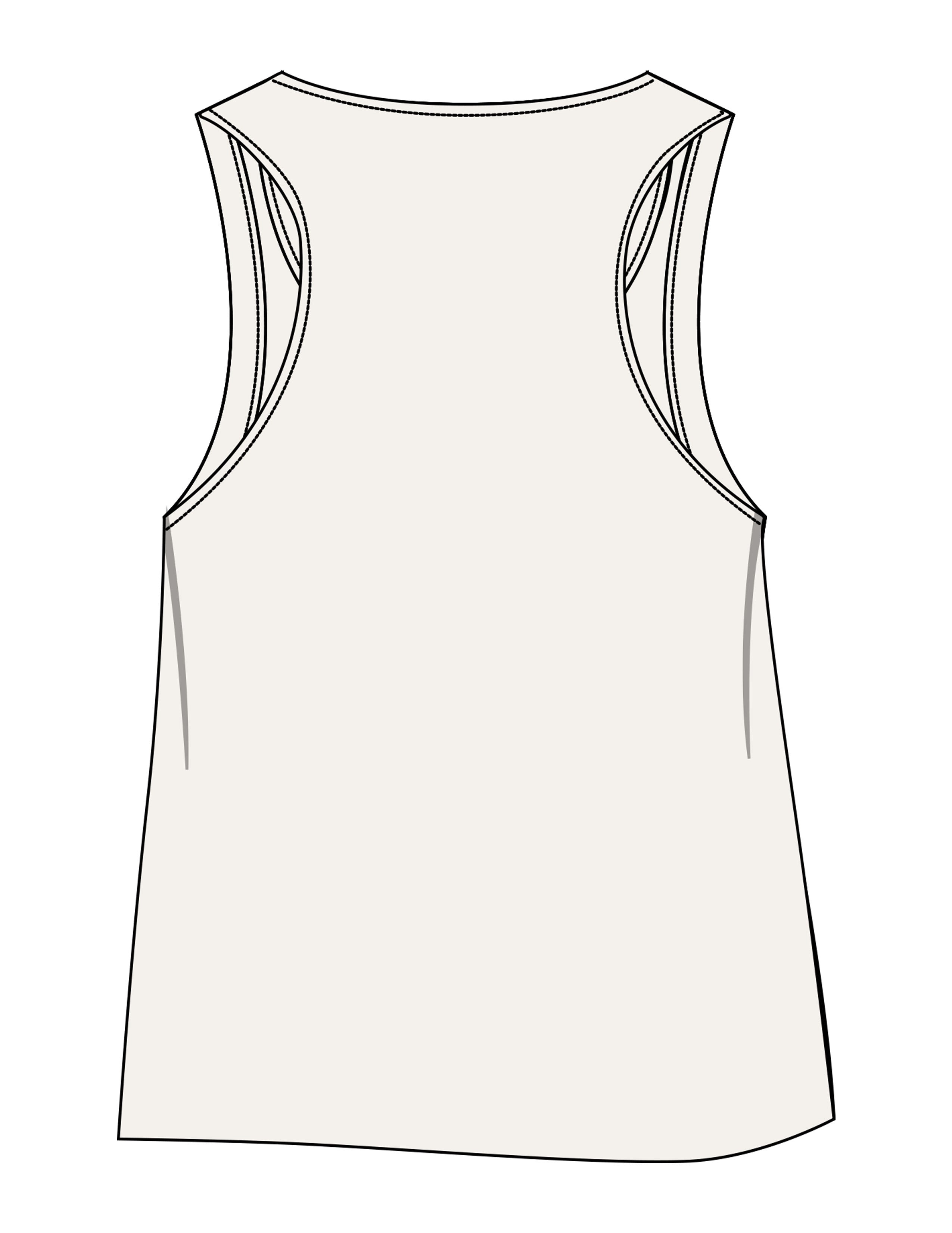 The Crop Tank - Butter - LA FORME PILATES - Center Chest Stacked - Printed - Full Color