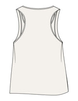 The Crop Tank - Butter - LA FORME PILATES - Center Chest Stacked - Printed - Full Color