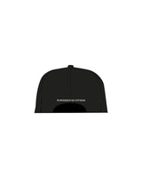 The Dad Hat - Black - Powerhouse Fitness - Center Crown & Back Panel - Embroidered - White