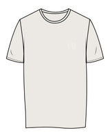 The Womens Tee - Bone - Core Ritual - Left Chest & Back Center Club - Bone